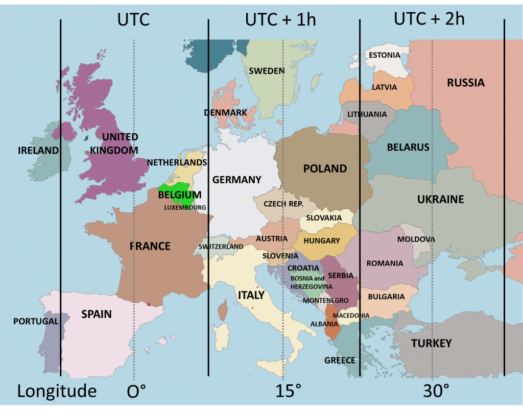 geografische-kijk-op-west-europa-en-de-tijd-zomeruur