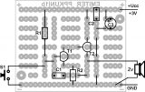 Монтажна шема на мини алармот на универзална плочка Емитер ППКУни1б