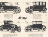 Брошура за понудата на Ford T модели од 1924 година