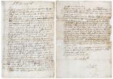 Пронајденото оригинално Галилеево писмо.