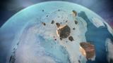 Откриен огромен кратер под мразот на Гренланд