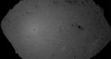 Сенката на малечката сонда врз површината на астероидот Ријугу