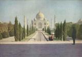Автохроматска фотографија на Таџ Махал направена во 1921 година