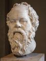 Биста со ликот на Сократ