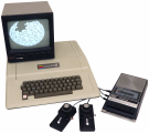 Типична Apple II конфигурација од 1977 година 