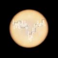 Споредбен приказ на спектралната слика што доведе до откритето на гасот фосфин во атмосферата на Венера