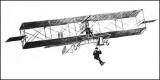 Алберт Бери непосредно пред неговиот скок од авионот