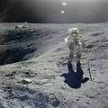 Истражување е олеснето со месечевиот ровер, па астронаутите успеваат да изминат дотогаш најдолг пат на површината на Месечианта