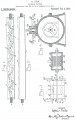 Слика 6 – Патентот на Никола Тесла за ‘валвуларен канал’ (valvular conduit) –  еднонасочен вентил за течности без подвижни делови (3.2.1920)