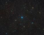 Регионот на небото во соѕвездието Телескоп каде што се наоѓа HR 6819. 