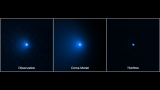 Како јадрото на кометата C/2014 UN271 беше издвоено од огромниот облак од гас и прав којшто го опкружува тврдото смрзнато јадро од објектот. 