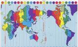 Распределба на часовните зони во светот