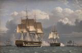 Размена на поздав помеѓу два руски брода – Кристофер Вилхелм Екерсберг, 1827 г.