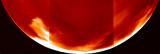 Атмосферскиот сјај над облаците кај Венера предизвикан од присуството на кислород Слика: ЕСА (2007 година)
