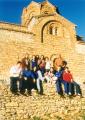 Заедно со учениците, членови на секцијата Млади историчари, во посета на Канео, Охрид