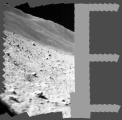 Мозаична слика од површината на Месечината, снимена со MBC камерата монтирана на SLIM