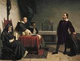 Галилео пред римската инквизиција уметничка слика од 1857 година