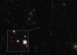 Регионот на небото во кој е сместен квазарот J0529-4351