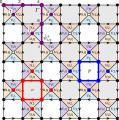 Tочно решлив 2D модел на спин на решетка 7 × 7 со отворени гранични услови